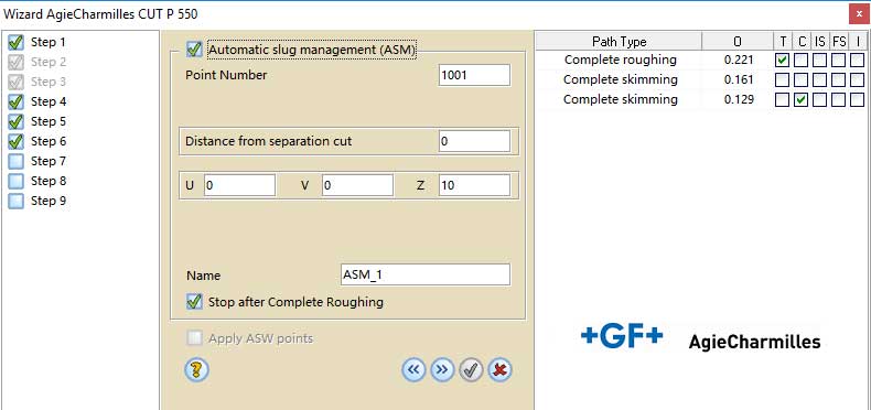 Wizard for the new ASM module