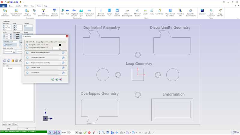 Tools that speed up the CAD process