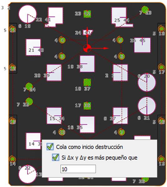 New control options for entry movements